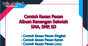 Sebuah kalimat dikatakan efektif apabila kalimat tersebut berhasil menyampaikan pesan, pikiran, gagasan, serta perasaan si penulis/pembicara secara contoh: 25 Contoh Kesan Pesan Album Kenangan Sekolah Sma Smp Sd Info Edukasi