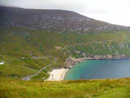 Keem Bay On Achill Island County Mayo As Seen From Moyteoge Head Dream Vacations Vacation County Mayo