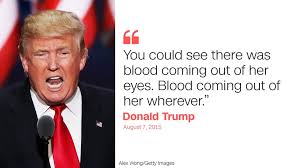 He's a hard, dark, crunchy layer of yum on the outside. Trump Campaign 11 Outrageous Quotes