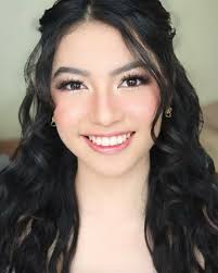 Ceremony look for this beautiful bride Ms. Bonna Faye Ortiz ❤️❤️❤️ .⁣  Airbrush makeup| @aamabeautiful Hair