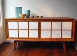 The cabinet to the left of the door is the shoe box (shoe cabinet). Japanese Style Modern Cabinet