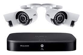 4k Ultra Hd 8 Channel Security System With Four 4k 8mp Cameras Advanced Motion Detection And Smart Home Voice Control Lorex
