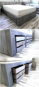 A step by step on how to make a diy platform bed frame with storage for our guest bedroom that even has wheels so we can easily move it in our small space. 55 Diy Platform Storage Bed S Ideas Storage Bed Bedroom Design Bedroom Decor