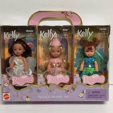 Barbie princess kelly doll (1999 kelly club. Mattel Toys Barbie Kelly Rapunzel 3 Doll Giftset 20 New Poshmark