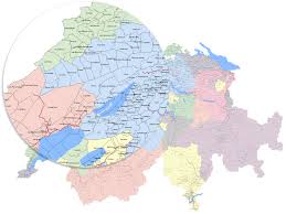 Wo man in der schweiz mit tiefen mieten. Regiograph Schweiz Administrative Gebiete Der Schweiz