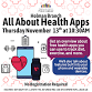 All About Health Apps event image
