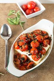 Baked Feta With Cherry Tomatoes And Fresh Herbs Cake N Knife Greek Recipes Food Recipes
