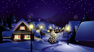 Christmas Village Wallpaper Hd Merry Christmas Wallpaper Christmas Wallpaper Christmas Village