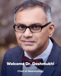 It is with great excitement that we welcome Hitesh Deshmukh, MD, PhD as our  new Chief of Neonatology! Joining us from Cincinnati this summer, Dr.  Deshmukh brings a wealth of expertise and