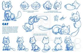 Cat Model Sheet Cartoon Character Design Character Model Sheet Cat Model