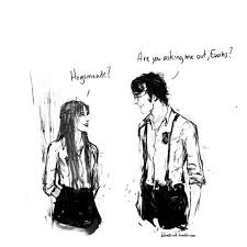 That Was More Of A Suggestion A Date Suggestion Yeah Sort Of So You Are Asking Me Out I Guess I Am Potter Harry Potter Art Harry Potter Marauders Harry Potter
