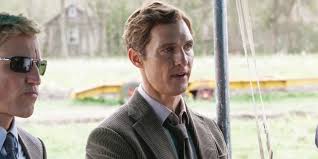 Presumably this is to save him saying 6 words. True Detective Creator Reteaming With Matthew Mcconaughey For New Tv Show Cinemablend