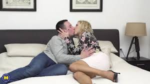 Beautiful Horny Grandma gets Fucked by a Young Man and She Loves it