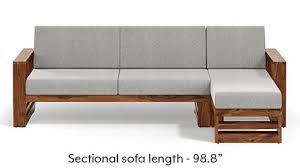 Whether your living room is formal or casual, add style and harmony to it with beautiful, handmade wooden furniture from vermont. Wooden Sofa Sets Upto 40 Off 2021 Designs Urban Ladder