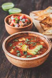 Bowl Of Spicy Mexican Soup Mexican Food Recipes Mexican Soup Mexican Soup Recipes