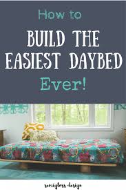 Armrests and curved backrests add safety while providing strong support to keep you from. Learn How To Build An Easy Diy Daybed Perfect For Beginners