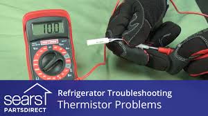 troubleshooting thermistor problems in refrigerators