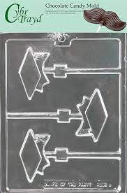 Cybrtrayd M239 Graduation Cap Lolly Chocolate Candy Mold With Exclusive Cybrtrayd Copyrighted Chocolat Chocolate Candy Molds Chocolate Candy Lollipop Chocolate