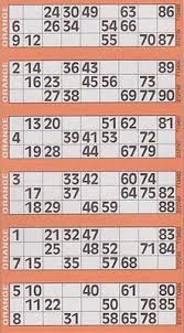 Bingo Cards To Print 1 90 Pin On Bingo