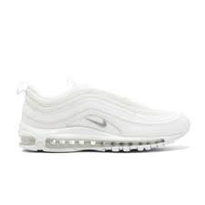 Air Max 97 Black And White Mens Nike Air Max 97 Triple White Men S New Casual Lifestyle Sneakers 921826 101 Hookicks Nike Air Max Air Max 97 Nike Air Max 97