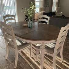 Realyn Dining Extension Table Ashley Furniture Homestore In 2021 Farmhouse Kitchen Table Sets Dining Room Remodel Dining Room French