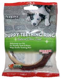 N bone chew treats were the first to utilize vegetable protein as a healthy, digestible alternative to plastic and styrofoam chews. N Bone Puppy Teething Ring Chicken