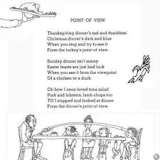 Point Of View Shel Silverstein Thanksgiving Shel Silverstein Thanksgiving Writing Thanksgiving Writing Prompts