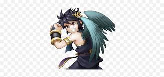 As dark pit is the physical manifestation of pit's dark side, dark pit is said to represent the repressed feelings that pit keeps to himself. Kid Icarus Ssb4 Sprite 1 Kid Icarus Dark Pit Png Pit Png Free Transparent Png Images Pngaaa Com