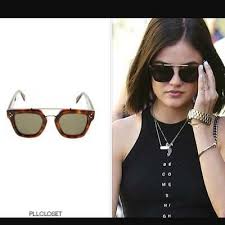 Celine Cl40024u 53n Bridge Dark Havana Sunglasses Sonnenbrille Green Lenses 47mm Ebay