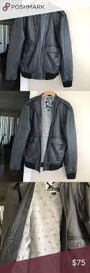 Men S Volcom Jacket Genuine Leather Volcom Jackets Jackets Leather Jacket Black
