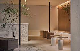 Bloomdesign S Modern Tea Shop In China References Traditional Paintings Cafe Interior Design Tea Shop Cafe Design