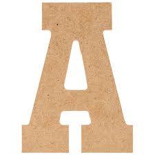 Wood Letter A 5 Wood Letters Hobby Lobby Letters Create Monogram