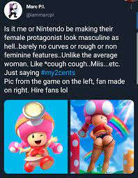 Thanks I hate thicc toadette : r/TIHI