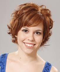 Short Ginger Red Waves With Volume