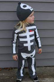 Skeleton Costume Diy Blog A La Cart Skeleton Costume Diy Diy Halloween Costumes For Kids Toddler Halloween Costumes