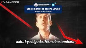 But i had assumed that the market was going to crash in 2020 due to the tech bubble. As Sensex Nifty Plummet Amid Coronavirus Scare Netizens Cope The Losses With Relatable Memes Trending News The Indian Express