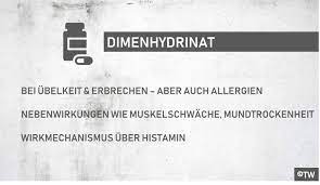 Doktorweigl Erklart Das Antihistaminikum Dimenhydrinat Vomex Gegen Ubelkeit Und Erbrechen
