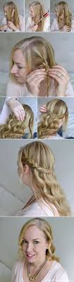 For waves in the morning, braid your hair when it's wet, potempa says. Romantic Waves And Braids Hair Tutorial