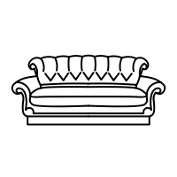 Free Free 50 Central Perk Couch Svg Friends Sofa Vector SVG PNG EPS DXF File