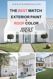 This app not only allows you to explore all of sherwin williams' paint colors, colorsnap also gives you the ability to create your own color palette. How To Pick The Exterior Paint Colors Match Best With The Roof Stylendesigns