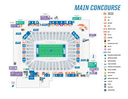 seating maps ford field intended for michigan football