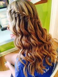 Bridal hairstyle with braid and curls. Pin On My Hairstyles