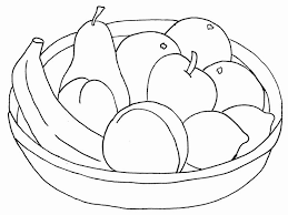 Fruit basket to print coloring pages are a fun way for kids of all ages to develop creativity, focus, motor skills and color recognition. Pin By Cintia Oliveira India On Kleurplaten Fruit Coloring Pages Vegetable Coloring Pages Fruit Basket Drawing