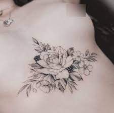 Hãy xem và chọn cho mình mẫu hình xăm tattoo chất và đẹp dưới đây nhé. Hinh XÄƒm Hoa Máº«u Ä'Æ¡n Ä'áº¹p á»Ÿ Ngá»±c Cho Ná»¯ Táº¡i Royal Tattoo Studio