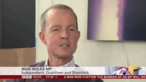 Nick Boles talks after resignation