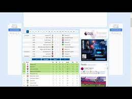 Premier League 2021 2022 Table Calculator Worldfootball Net Youtube