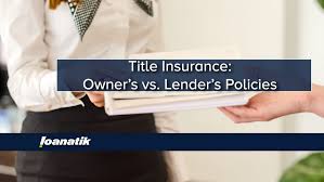Maybe you would like to learn more about one of these? Title Insurance Owner S Vs Lender S Policies