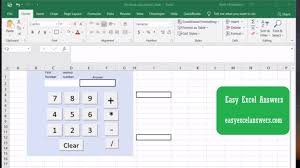 How To Create An On Sheet Calculator In Excel Excel Microsoft Excel Sheet