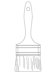 Free Printable Paint Brush Template