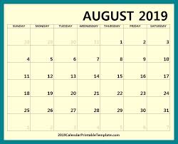 August 2019 Calendar Spanish Https Www 2019calendarprintabletemplate Com Calendario 2019 Html